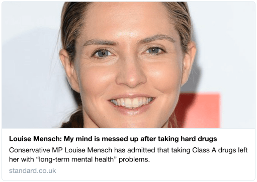 Louise Mensch My mind is messed up